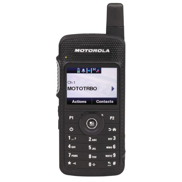 Productfoto Motorola SL4000E voorkant bluetooth portofoon