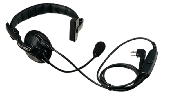 Productfoto van de kenwood khs-7a headset met ptt-knop