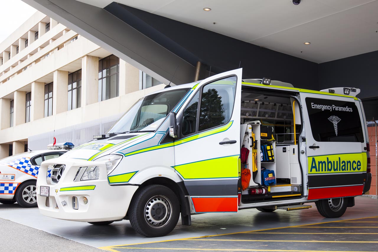 ambulance in australië
