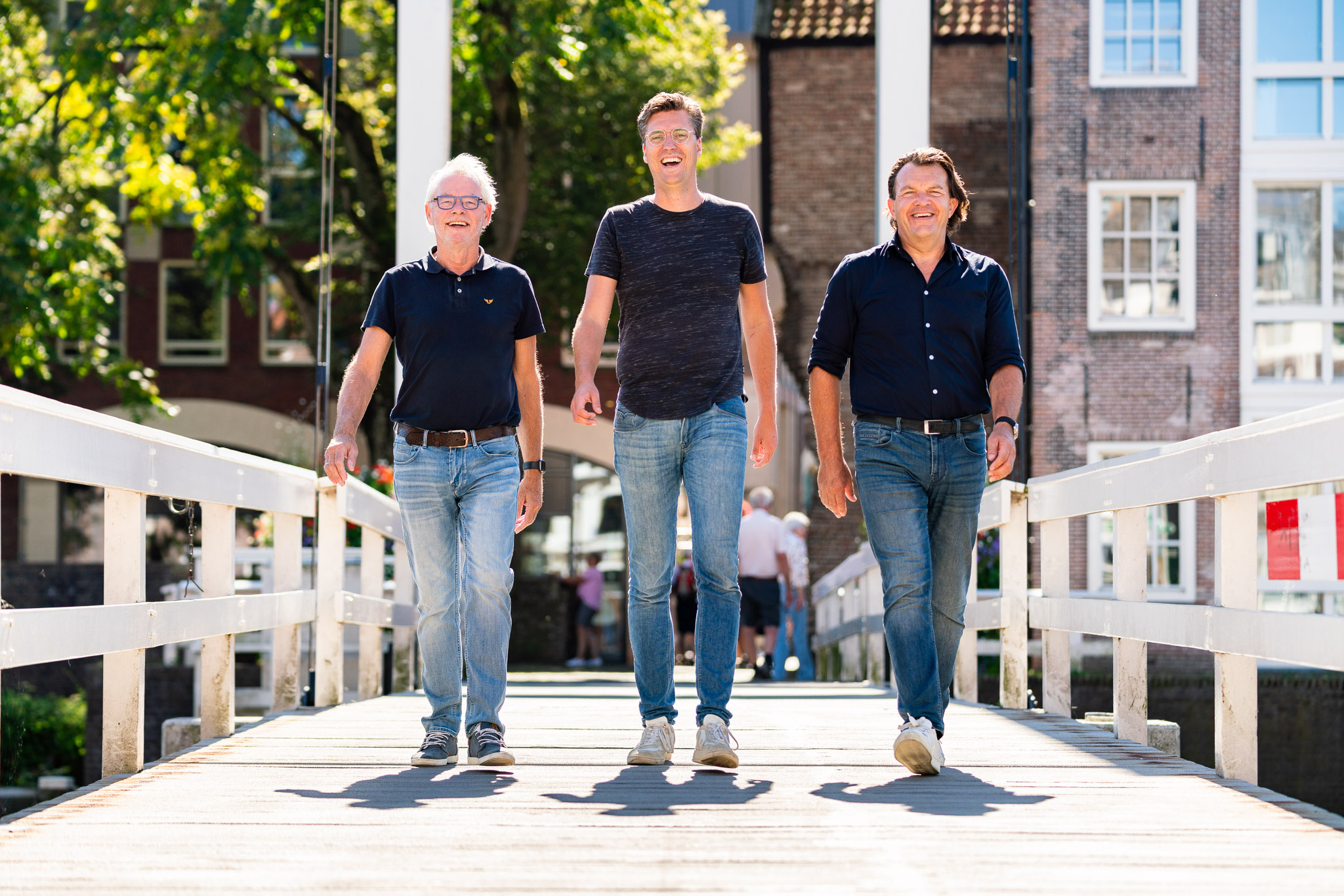 Oprichters en Eigenaren van Comfective. Klaas Kruidhof, Marco Vermooten en Jaap Meijer