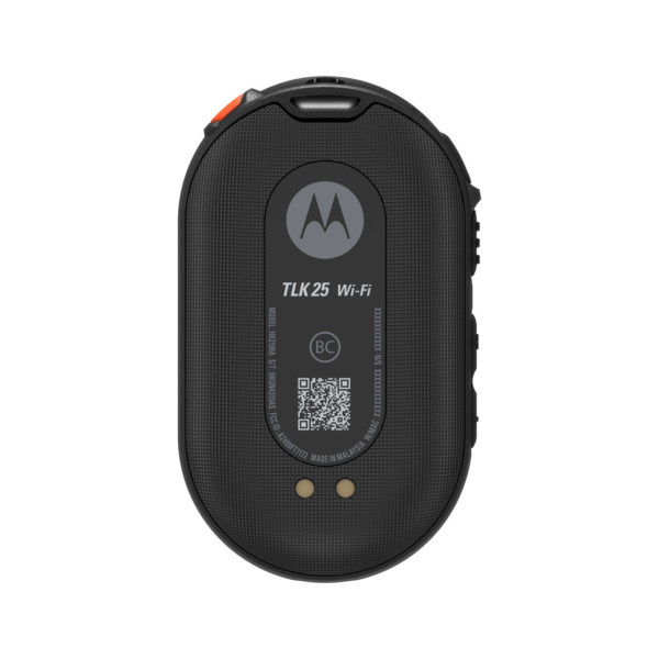 productfoto portofoon Motorola tlk25 wi-fi achterkant