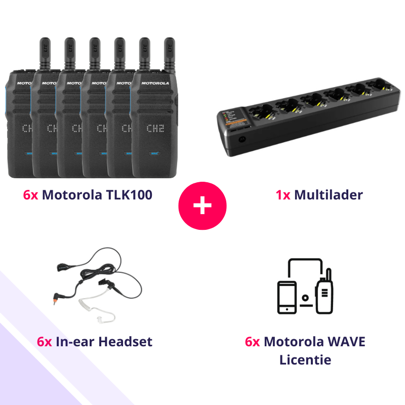 Motorola TLK100 Starter Set productafbeelding