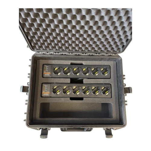 portofoon rolkoffer ruimte voor 3 multiladers